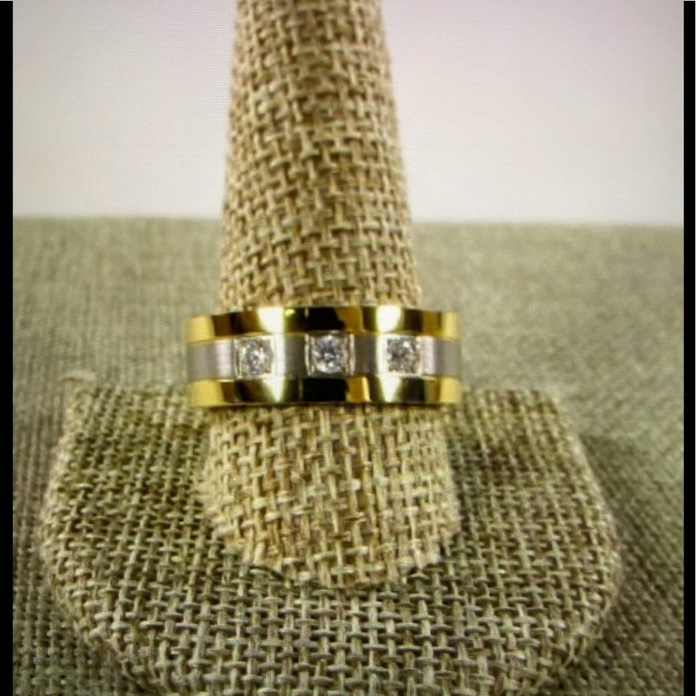 NEW Men’s Spikes Titanium Ring